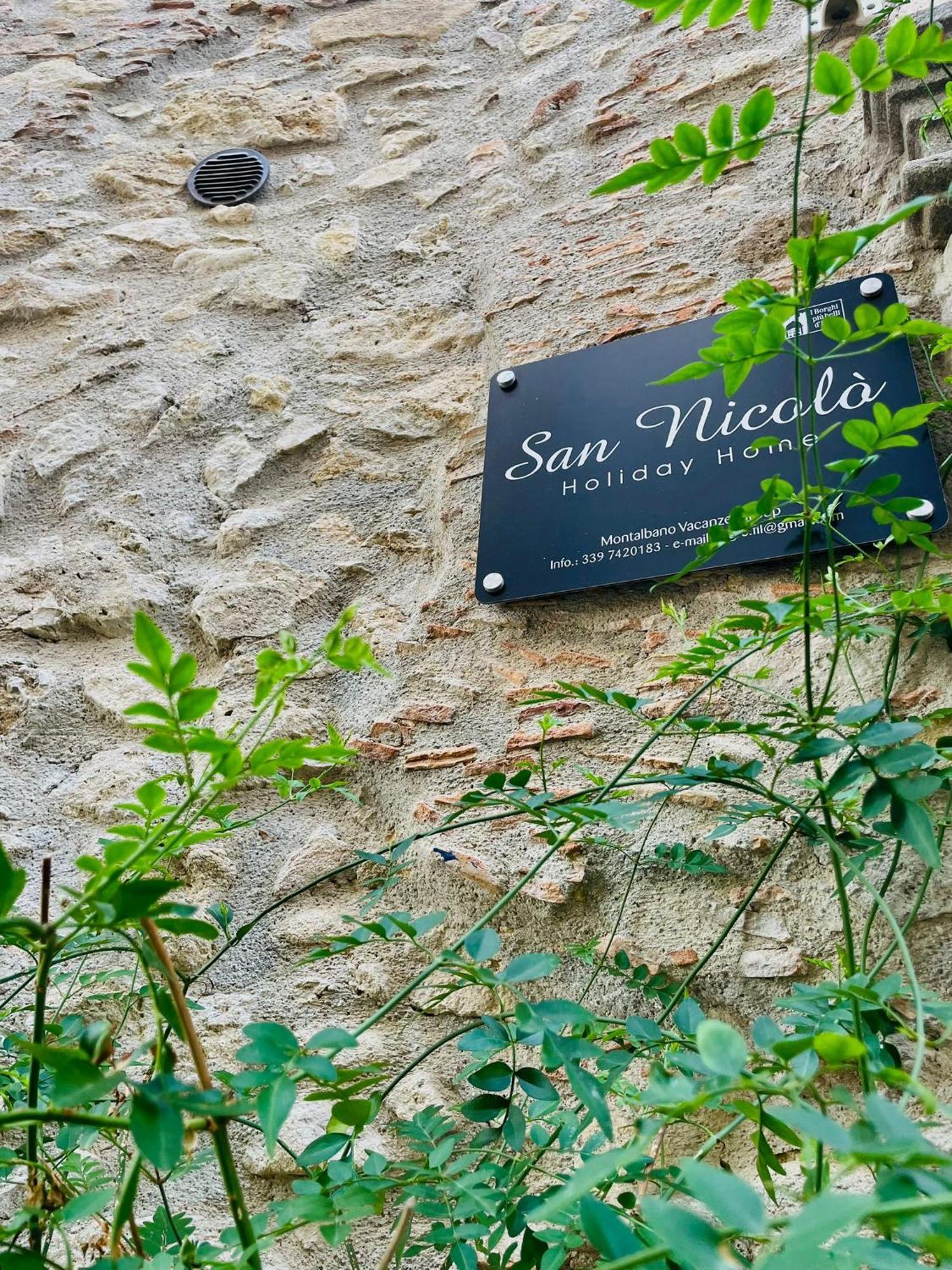 San Nicolo Holiday Home Montalbano Elicona Kültér fotó